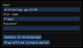 Landstalker MultiworldGG Client user interface
